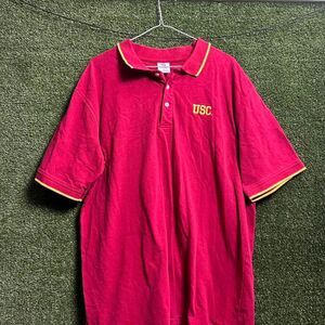 Campus Men's Red Polo-shirts